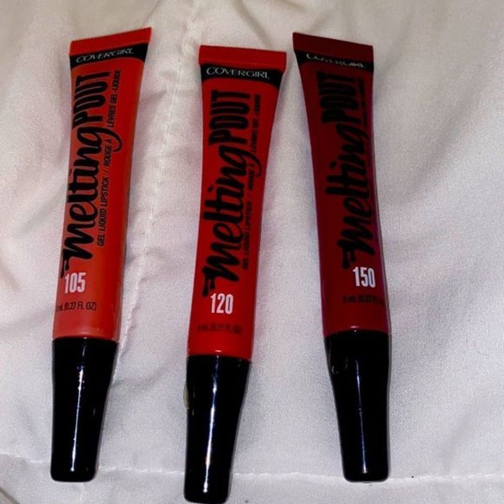 3 Covergirl Melting Pout #150 Gel Liquid Lipstick